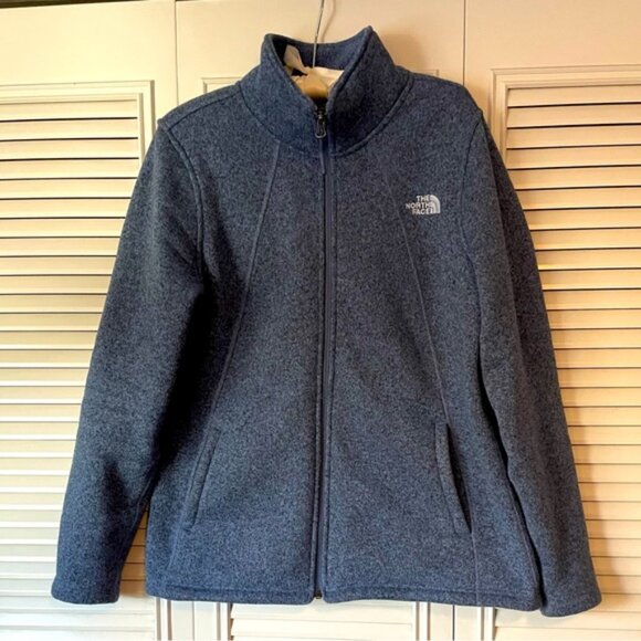 The North Face Women’s fleece lined sweater jacket - Picture 1 of 9